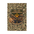 226 HHD Roadrunners Camouflage Outdoor Flag Verticle