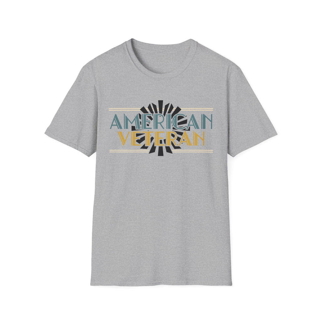 American Veteran T-Shirt - Vintage Patriotic Veterans Day Tee