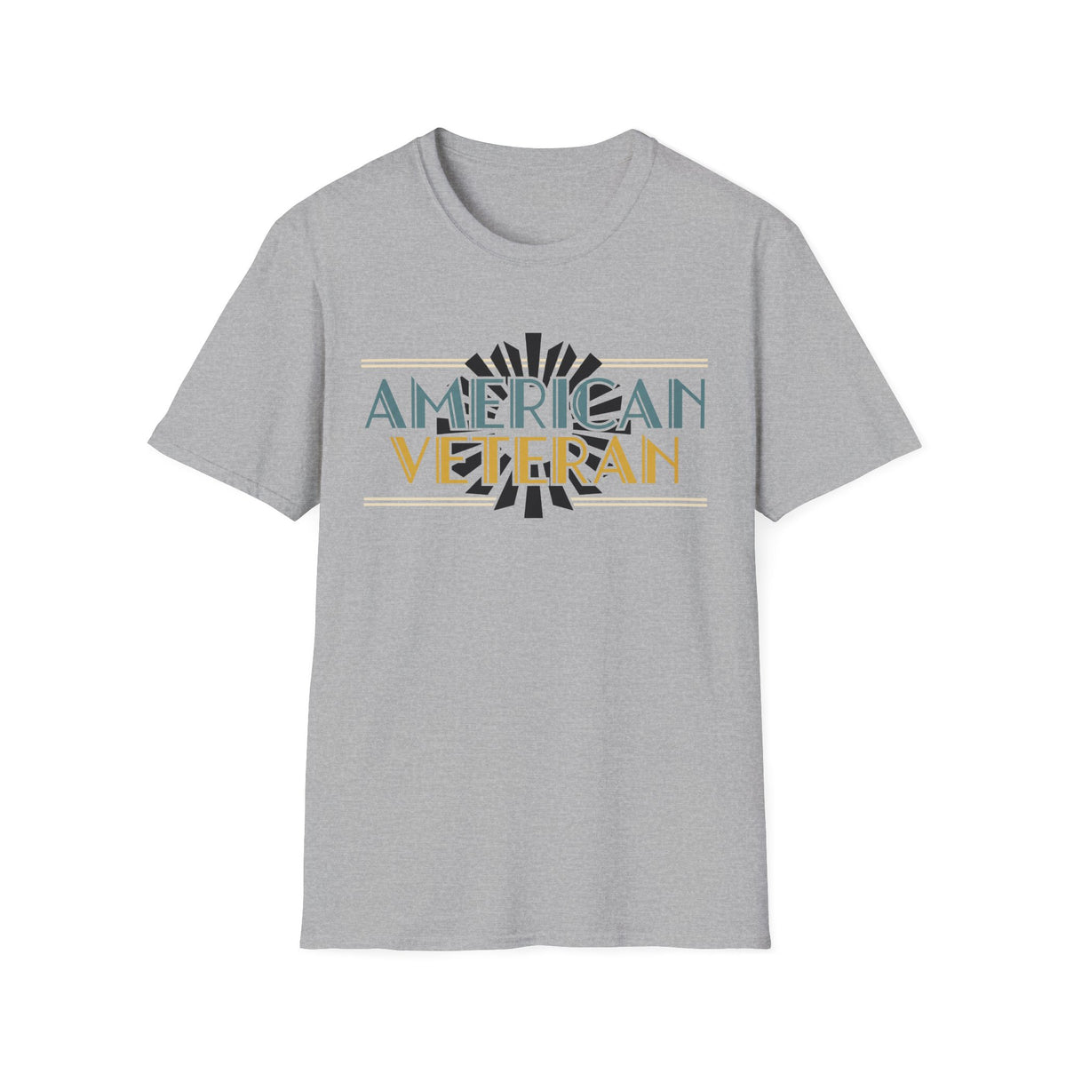 American Veteran T-Shirt - Vintage Patriotic Veterans Day Tee