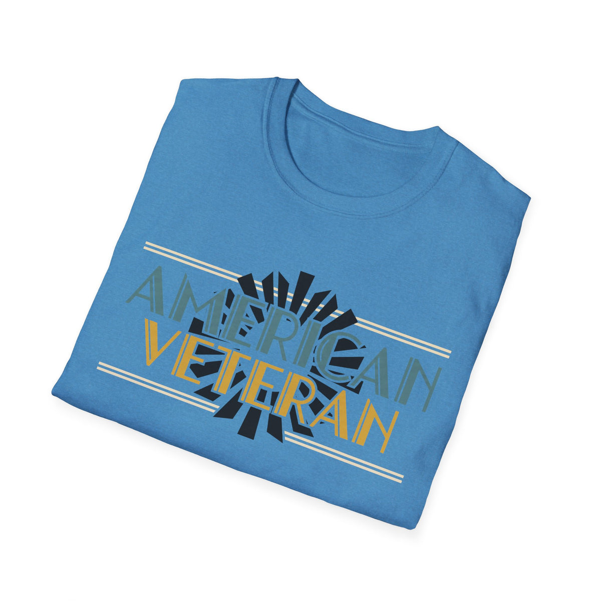 American Veteran T-Shirt - Vintage Patriotic Veterans Day Tee