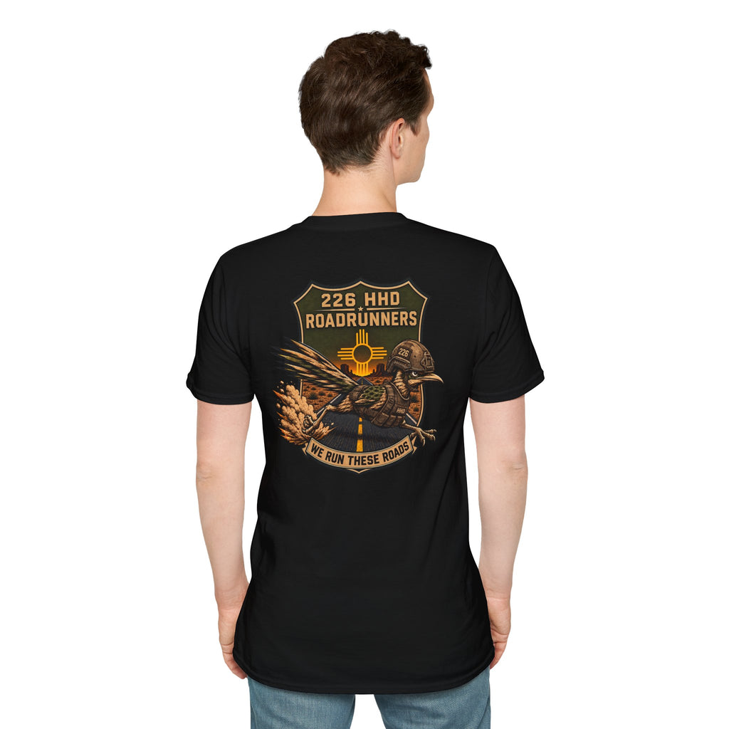 226HHD Roadrunners Tshirt - 100% Cotton Green or Black