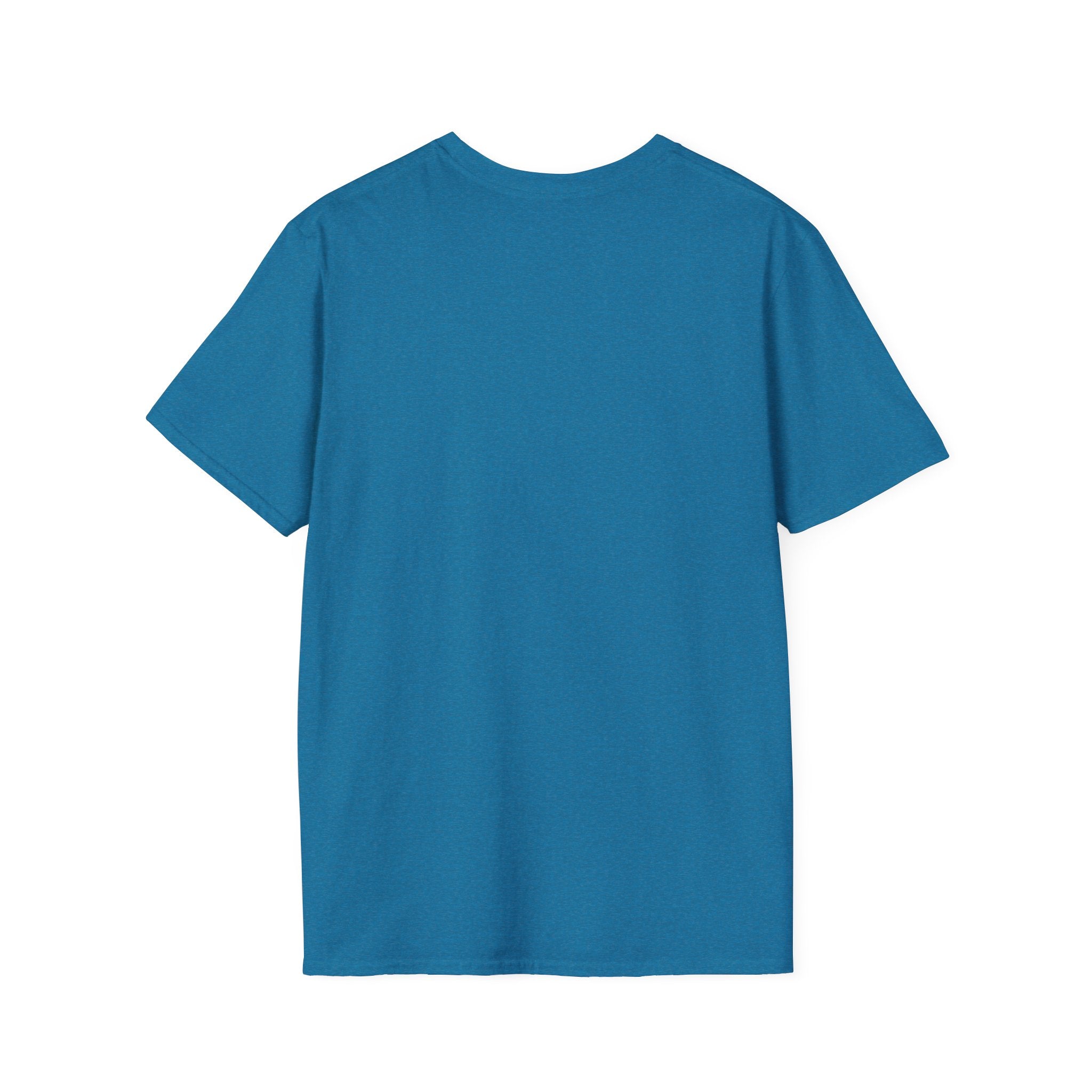 Royal blue T-Shirt, plain front without visible graphic