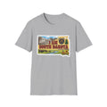I am South Dakota T-Shirt, hellgraues Shirt mit State-Map-Print und Text
