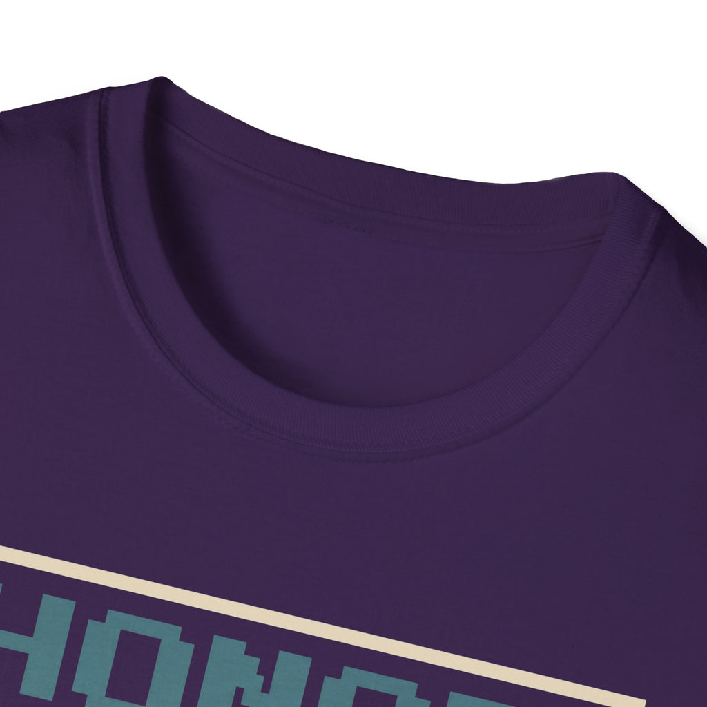 Honor Duty Service T-Shirt - Retro Pixel Veteran Tribute Tee