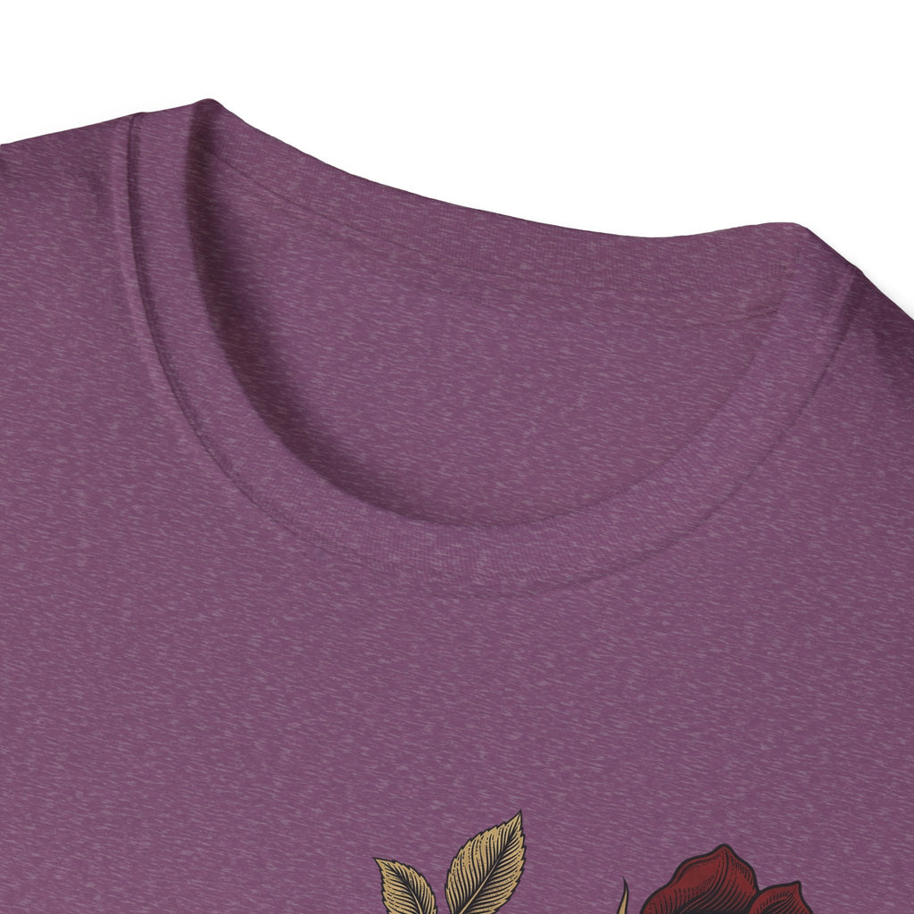Beauty in Decay T-Shirt - Skeleton Hand & Rose Gothic Tattoo Tee