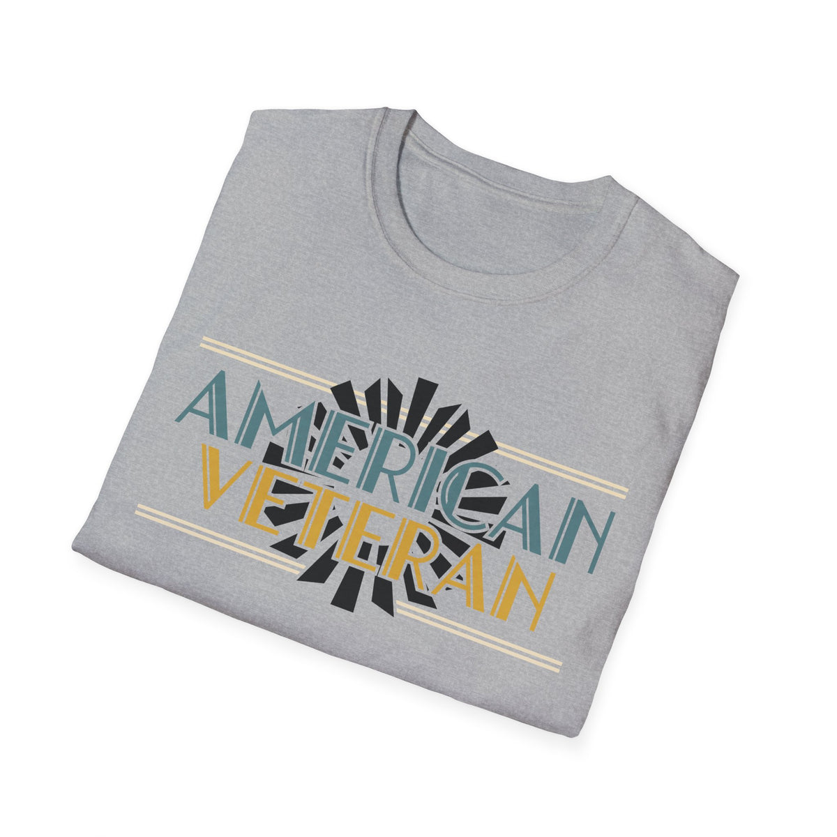 American Veteran T-Shirt - Vintage Patriotic Veterans Day Tee
