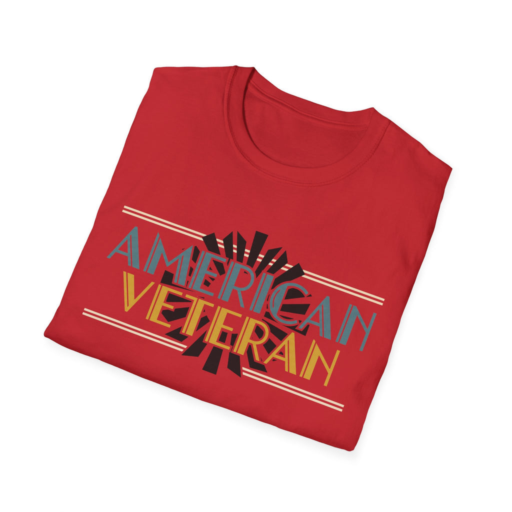 American Veteran T-Shirt - Vintage Patriotic Veterans Day Tee