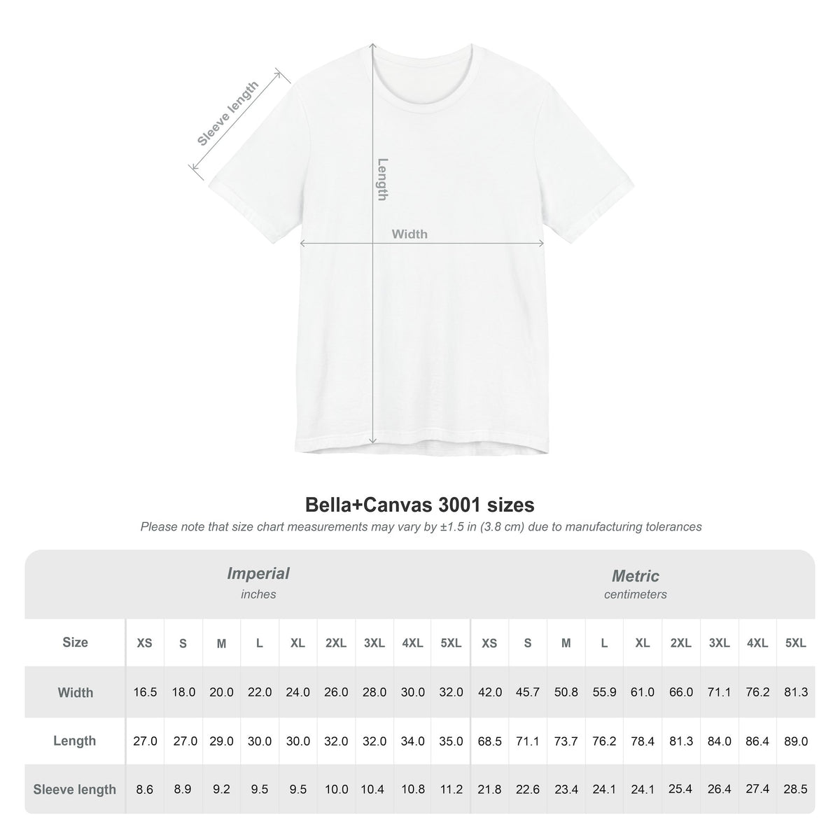 White crew-neck T-shirt with centered Christ the Redeemer statue illustration on front
