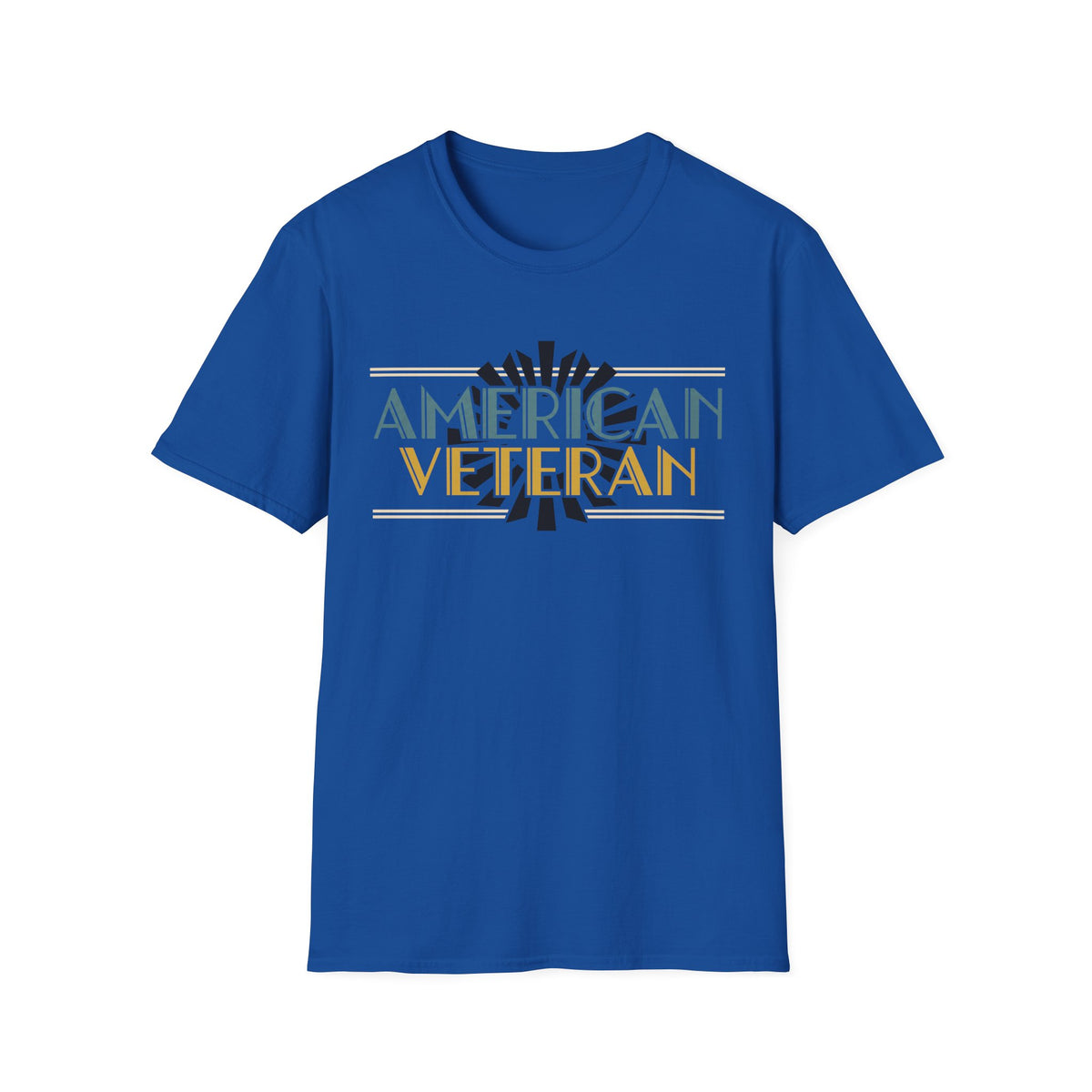 American Veteran T-Shirt - Vintage Patriotic Veterans Day Tee