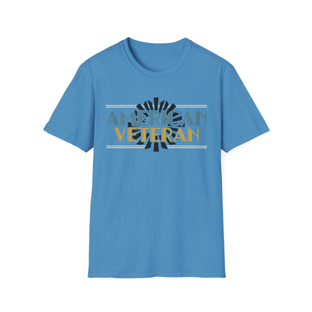 American Veteran T-Shirt - Vintage Patriotic Veterans Day Tee