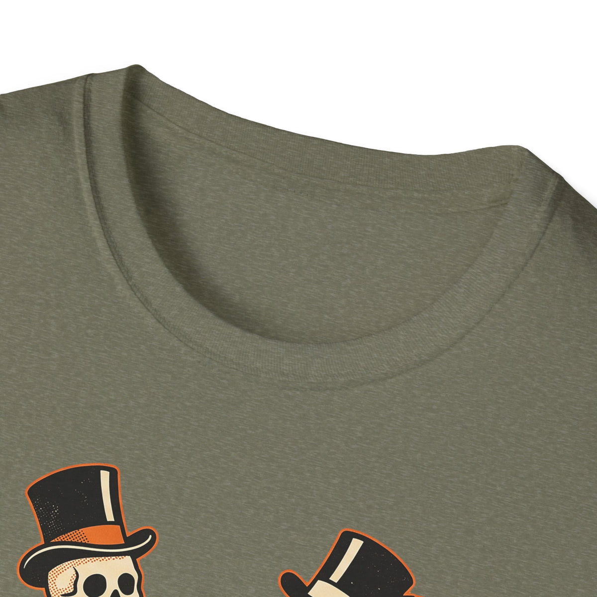 Dancing Skeletons The Graveyard Shift T-Shirt - Vintage Halloween Tee