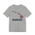 Hawaii Island Map Floral T-Shirt | Hawaiian Islands Graphic Tee