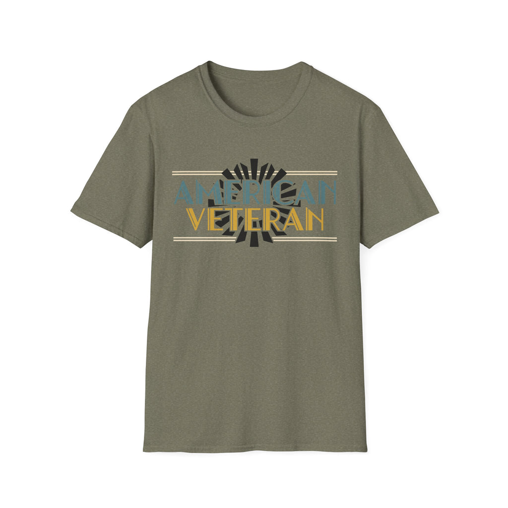 American Veteran T-Shirt - Vintage Patriotic Veterans Day Tee