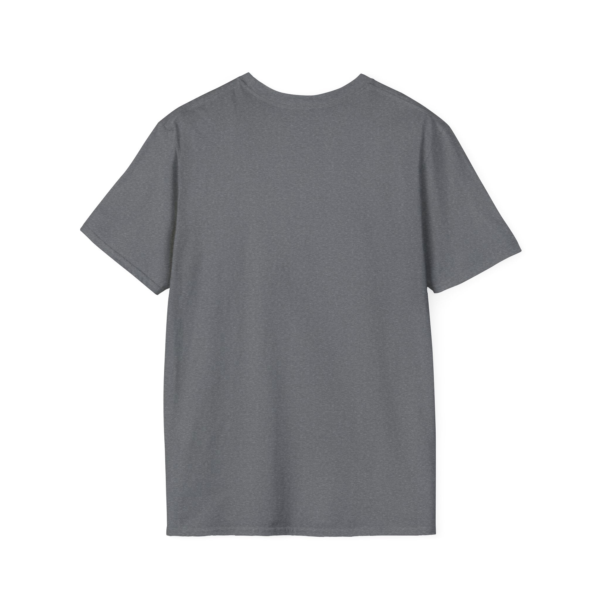 I Am Nebraska T-Shirt in Graphite Heather, short-sleeve crew neck tee