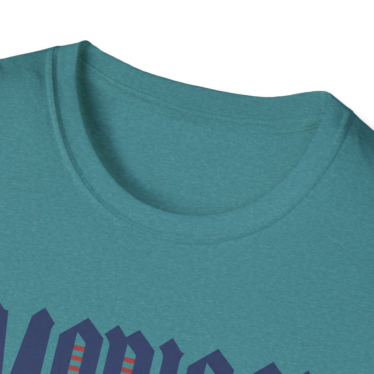 American Flag Stripe Lettering T-Shirt - Patriotic USA Pride Tee