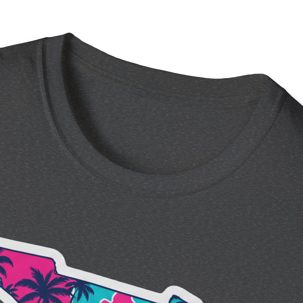 I Am Florida T-shirt, dark heather gray crew neck