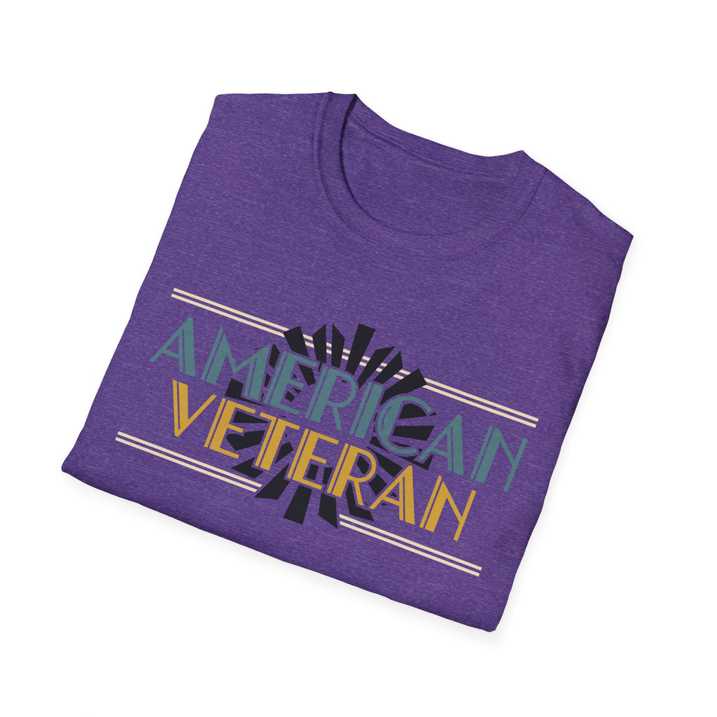 American Veteran T-Shirt - Vintage Patriotic Veterans Day Tee
