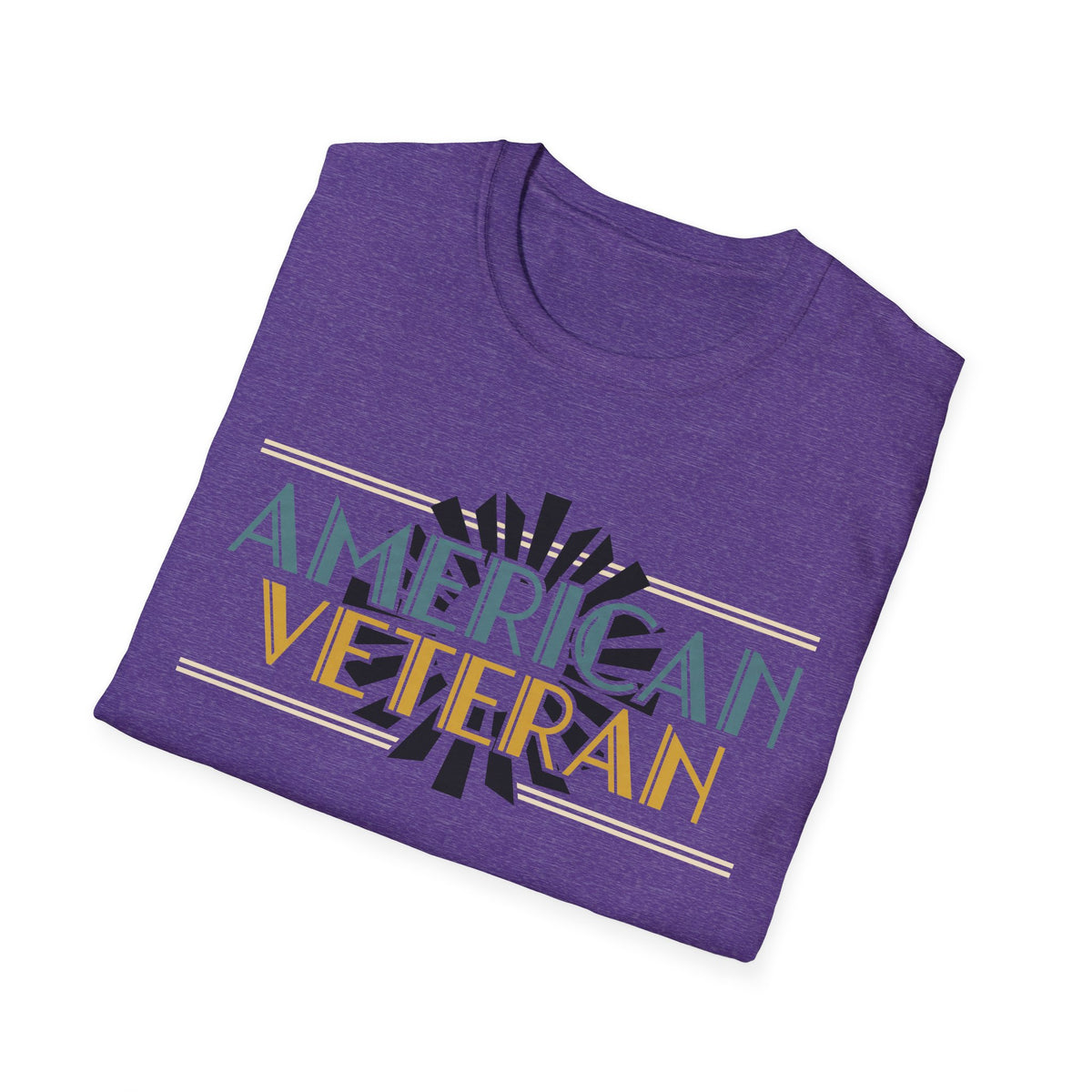 American Veteran T-Shirt - Vintage Patriotic Veterans Day Tee