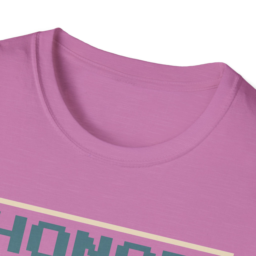 Honor Duty Service T-Shirt - Retro Pixel Veteran Tribute Tee