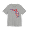Florida State Floral Pattern T-Shirt | Colorful Florida Outline Graphic Tee
