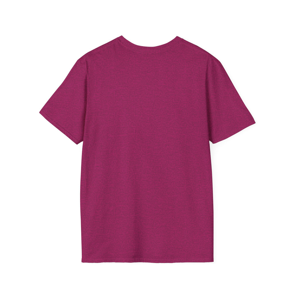Magenta T-shirt, plain front