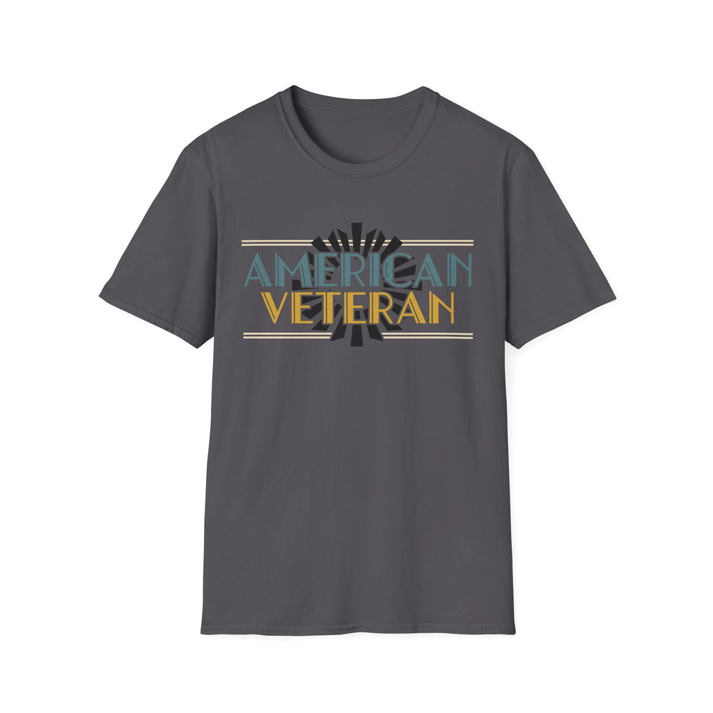 American Veteran T-Shirt - Vintage Patriotic Veterans Day Tee
