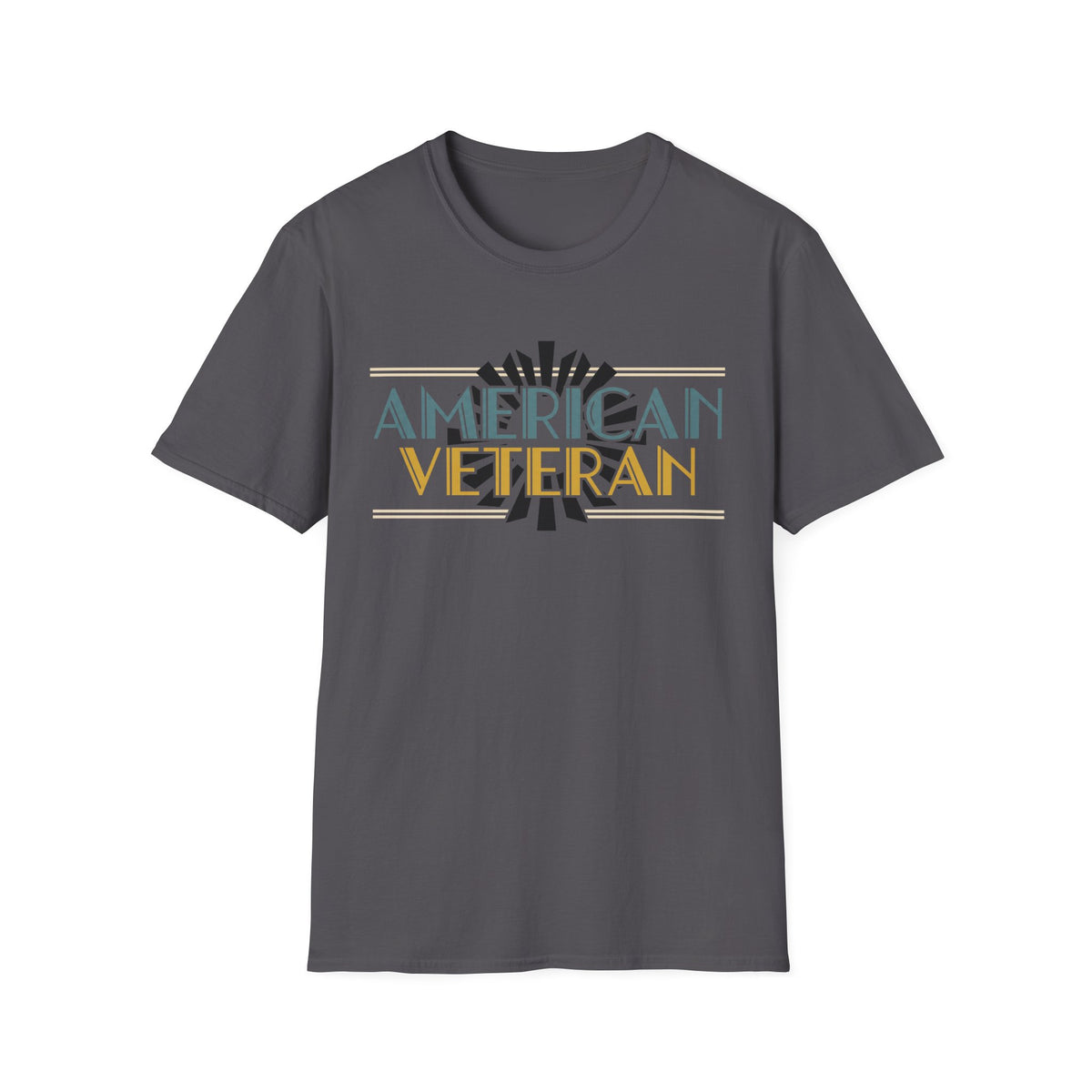 American Veteran T-Shirt - Vintage Patriotic Veterans Day Tee
