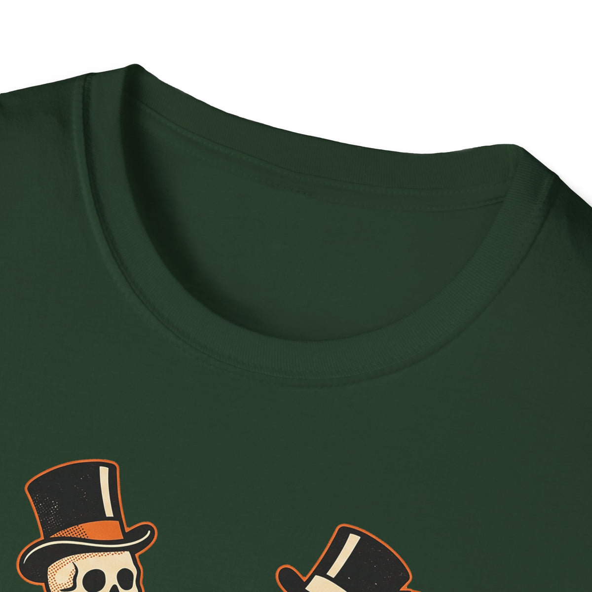 Dancing Skeletons The Graveyard Shift T-Shirt - Vintage Halloween Tee