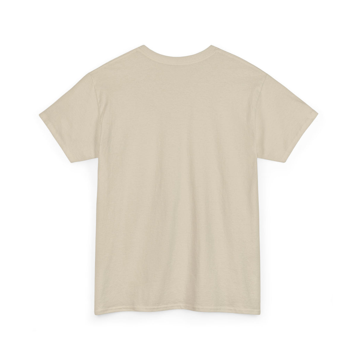 Sand T-shirt, plain back view