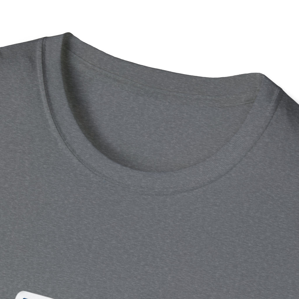 Sport Grey T-shirt, crew neck and heathered fabric close-up